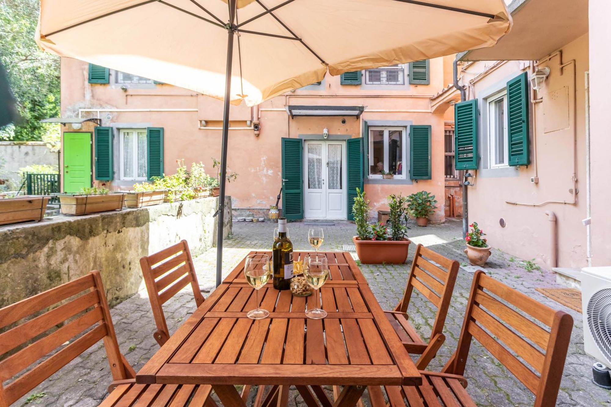 Hostly-Garden House San Lorenzo-Few Steps To Tower Pisa Exterior foto
